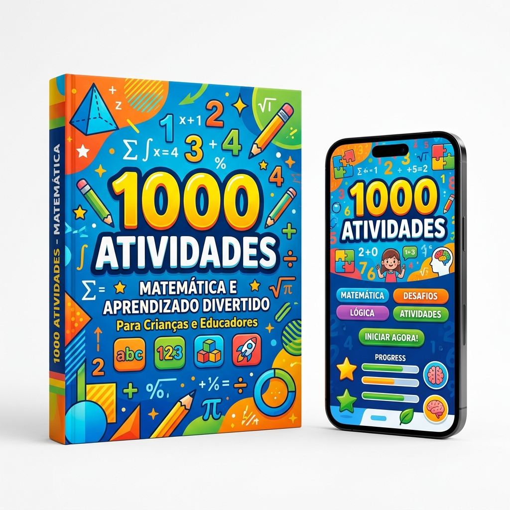Kit 1000 Atividades de Matemática